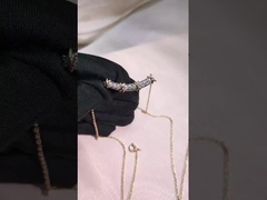 Berlian Emas 18k Asli dari Desain Perhiasan Modern untuk Pasar Mewah