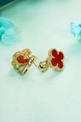 Best Quality Gold Jewelry 18k Custom Jewelry Custom Brand Frivole Earrings