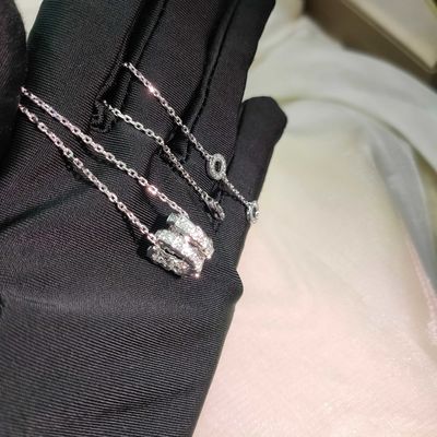 Mewah Emas Putih Custom High End Perhiasan Custom Made dan Mewah