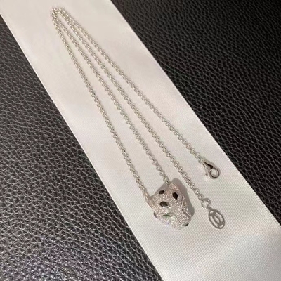 Unisex Birthstone Brand 18k Gold Kalung GH Warna VS SI Kejernihan Untuk Perkawinan